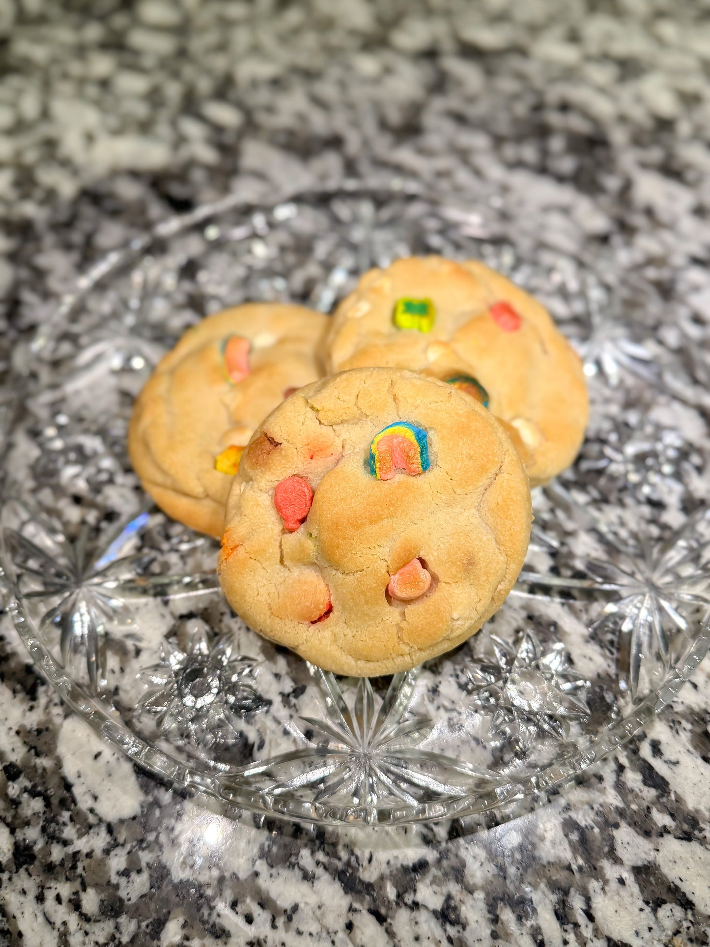 Lucky Charms Cookie Stack